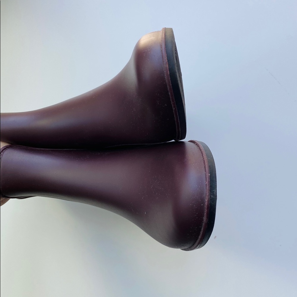 Sam Edelman Tinsley maroon Chelsea rain boot - Picture 5 of 8
